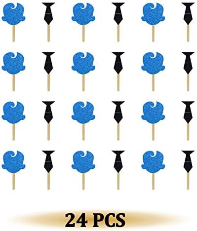 Bby Boss Cupcake Topper | Boss Bby Party Decorations | 1st Birthday Boss Theme | Boss Bby Cake Decor for Celebrations | Unique and Fun Party Supplies | Perfect for Boss-Themed Events