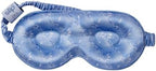 slip Pure Silk Contour Sleep Mask: Protect Your Delicate Lashes with Our Innovative, Lash-Friendly Design. Experience Uninterrupted Beauty Sleep with Slipsilk™ Comfort, 1 Contour Mask, Bluebelle