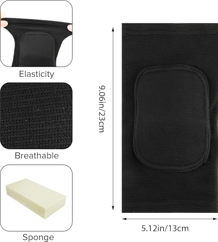 COMNICO Elbow Brace Sponge Fitness Elbow Support Compression Sleeve Breathable Anti-Collision Protective Arm Pads Strap Band for Workouts Tendonitis Arthritis Tennis Volleyball Basketball Golfers(M)