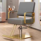 Professional Hydraulic Salon Chair - 360° Reclining, Adjustable Height, Stable Base - Ideal for Hair, Beauty, Spa Studios, Comfortable & Durable