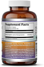 Amazing Formulas AAKG (Arginine Alpha-Ketoglutarate) 3500 Mg | Tablets Supplement | Non-GMO | Gluten-Free | Made in USA (1 Pack | 180 Count)
