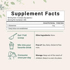 Pure L-Glutamine Powder, 2.2lbs (1kg) | Free Form Amino Acid | Unflavored Glutamine Supplement | Non-GMO, Vegan Friendly