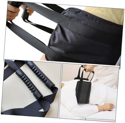 Sling Handles Waist Belt for Lifting and Assisting Elderly Rehabilitation Easy Transfer Tool for Bedridden Individuals