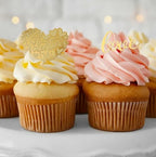 20 PCS Happy Valentine's Day Cake Toppers,Gold Acrylic Love Heart Cupid Cupcake Toppers,Valentine's Day Party Food Decorations,Anniversary Engagement Wedding Cake Decoration Birthday Party Supplies