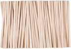 300/600/1200 Pieces Disposable Wood Stick Beauty Spatulas Log Hair Removal Wax Coating and Eyebrow Trimming Wooden Stick (600pcs)