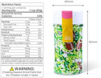 Football Sprinkles for Edible Cake Decorating, Green Sprinkles Mix with Football Edible Rice Paper, 3oz balls Sports Themed Sprinkle for Baking, Cupcakes, Ice Cream, Cookie, Chocolate Decorating