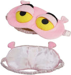 Cute 3D Frog Eye Sleep Mask, Funny Cute Frog Eye Blindfold Cover for Adult, Soft Eyeshade Sleeping Mask for Plane Travel Yoga Office Snap (Pink)
