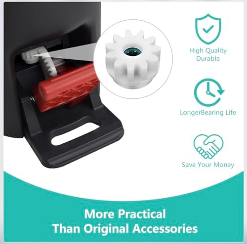 2 PCS Easy Mop Pedal Broom Spin Replacement, One Way Clutch Bearing, Spin Mop Bucket Gear Replacement Compatible with Ocedar, Vilida, Mop Bucket Bearing Compatible with O-Cedar, Vilida