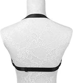 Womens Balconette Womens Bra Elastic Cupless Cage Bra Strappy Hollow Out