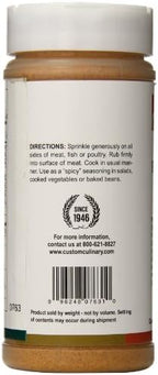 Custom Culinary Pork Barbeque Spice, 12 Ounce