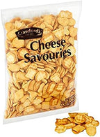 McVitie's Crawford's Cheese Savouries 300G, Crunchy and cheesy snack biscuits, Pack of 3