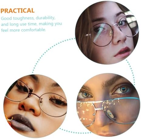 6pcs Titanium Eyeglasses Nose Support Pads Glasses Accessories for Enhanced Comfort and for Eyewear Styles