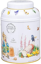 New English Teas Beatrix Potter Peter Rabbit Tea Caddy with 240 English Breakfast Teabags