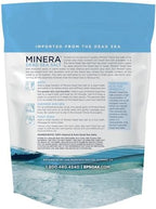 Minera Fine Grain Dead Sea Salt for Bath & Soaking – 2 lbs, Fast-Dissolving, 100% Pure & Natural, Unscented, Skin-Nourishing Sea Salt