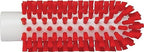 Vikan 5380-50-4 Stiff Tube Brush, Polyester, 2" x 5-3/4" OAL, Red