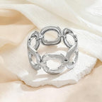 Chunky Gold Bangles Bracelet for Women Trendy Statement Bracelet Dainty Charm Gold Jewelry