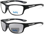 willochra Bifocal Reading Glasses For Men Women Wrap Around Transition Photochromic Safety with reader glasses