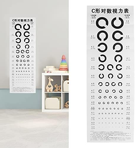 iplusmile 3sets Wall Eye Chart Occluder Chart for Accurate Eye Exams Schools and Clinics to Range Easy to Printing