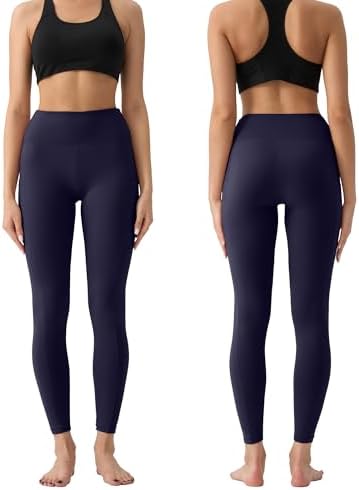 CHANAN High Waisted Leggings for Women No See Through Tummy Control Buttery Soft Yoga Pants for Workout Athletic Running