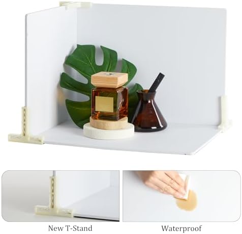 Boards Photo Backdrop, Black Velvet Replica Surface, Food Photography Backdrops for Flat Lay, 3 PCS(S Size: 15.8 x 11.8 Inch), MDAOCRY