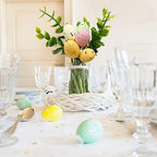 6 Pack Artificial Easter Egg Picks 8.7inch Easter Egg Tree Branches Spring Floral Picks Easter Stems for Spring Party Flower Arrangement Wreath Decor