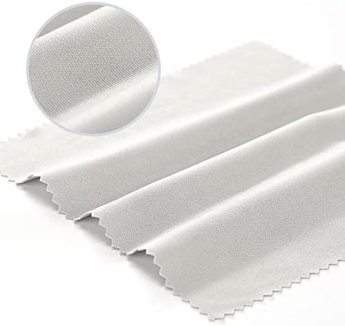 Sumind 100Pcs Eyeglass Cleaning Cloth Bulk 5.5 in Microfiber Glass Cleaning Cloths Eye Glasses Cleaner Wipes Microfiber Cloth for Glasses Phone Camera Lenses Screen Delicate Surfaces(Gray and Black)