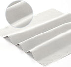Sumind 100Pcs Eyeglass Cleaning Cloth Bulk 5.5 in Microfiber Glass Cleaning Cloths Eye Glasses Cleaner Wipes Microfiber Cloth for Glasses Phone Camera Lenses Screen Delicate Surfaces(Gray and Black)