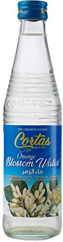 Cortas Combo Pack - Rose Water 10 Fl. Oz. & Orange Blossom Water 10 Fl. Oz - Total 2 Bottles