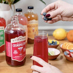 Stirrings Pack Cosmopolitan Cocktail Mix 750ml Bottle - Real Juice No Preservatives - 90 Calories - Drink Mixer