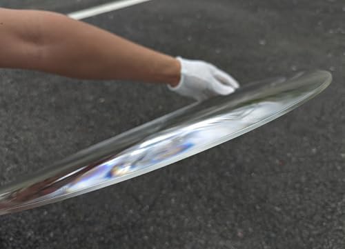 Fresnel Lens Large, Diameter 500mm, Focal Length 600mm, Plastic (Acrylic) Lens for solar collecting, magnifying, solar death ray, solar projector fire starter