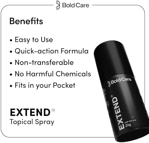 Bold Care Topical Spray for Men Non-transferable 20g (Pack of 1)