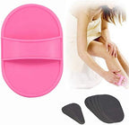 YUYTE Body Hair Removal Tool 2 Backing Pads 10 Abrasive Papers Portable Depilatory Device for Smooth Skin with Self Adhesive Sanding Pads