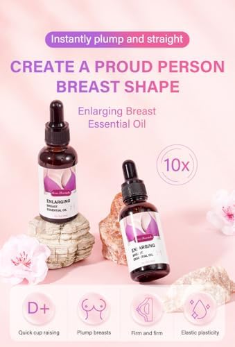 Natural Breast Care Oil & Firming Serum – Organic Essence for Women – Nourishing Massage Oil for Skin Elasticity & Tightening Appearance (1)