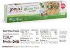 Jovial Whole Grain Brown Rice Capellini Pasta - Whole Grain Pasta, Organic, Gluten Free, Dairy Free, Brown Rice Pasta, Made in Italy - 12 Oz, 4 Pack