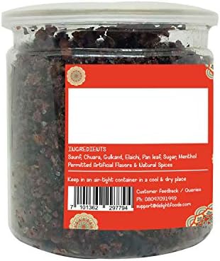 Delights Delight Foods Premium Calcutta Meetha Paan Without Supari |Sweet Paan Hygienically Packed Traditional Mukhwas, Mouth Freshener (300g)