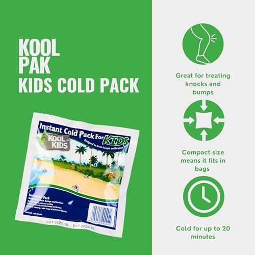 Koolpak KoolKids Instant Cold Ice Packs (20) by Koolpak