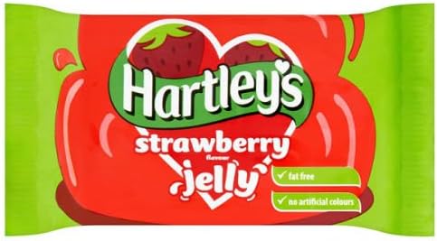 Hartley's Strawberry Flavour Jelly 135g Case of 12