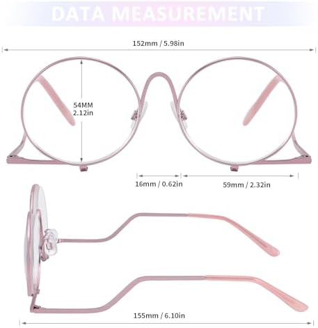 JOOX Makeup Reading Glasses for Women Large Magnifying Cosmetic Readers Make Up Eyeglasses