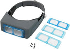 Headband Magnifier Binocular Magnifying Glass Jewelry Magnifiers Head-mounted Double Lens Reading Jewelers Tools Head Wearing 4 Magnifications