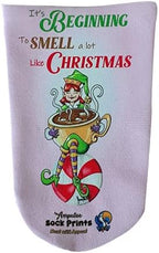 Heal with Appeal Amputee stump sock, Its Beginning To Smell a Lot Like Christmas pnk V2, 3Ply stump sock