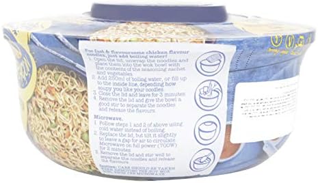 Blue Dragon Oriental Chicken Noodles(6 x 65 g)