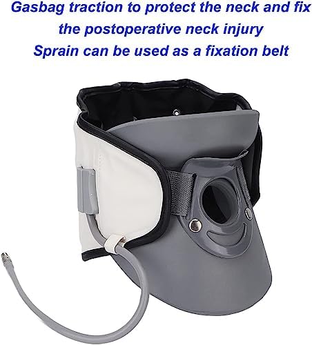 TIST Cervical Traction Device,Inflatable Neck Support Brace Pain Relief Cervical Vertebra Traction Device Cervical Collar Which is Suitable for Postoperative Use