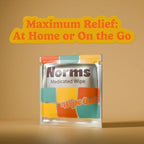 Norms Wipe Outs Hemorrhoid Wipes, 24 Individually Wrapped Witch Hazel Wipes with Aloe to Soothe and Cool Itching, Burning and Irritation, Flushable Septic Safe, Plant Based & Plastic-Free