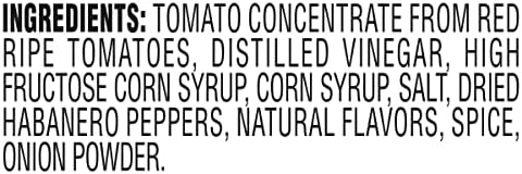 Heinz Tomato Ketchup Blended with Habanero, 14 oz Squeeze Bottle
