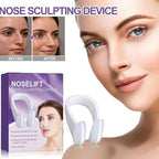 New Nose Sculpting Device, Nose Shaper Lifter, Soft Silicone Nose Bridge Straightener Corrector,Slimmer for Wide Noses