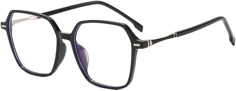 Large Square Computer Readers Anti Blue Light Reading Glasses HD Fatigue Relieve Oversized Flat Light Mirror Eyewear