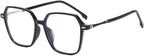 Large Square Computer Readers Anti Blue Light Reading Glasses HD Fatigue Relieve Oversized Flat Light Mirror Eyewear