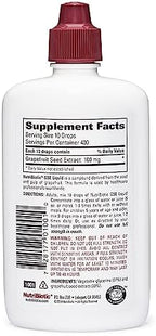 NutriBiotic – GSE, 4 Oz Liquid | The Original Grapefruit Seed Extract Premium Concentrate with Bioflavonoids | Vegan, Gluten Free, Non-GMO