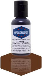 AmeriColor AmeriMist Chocolate Brown Airbrush Food Color, .65 Ounce
