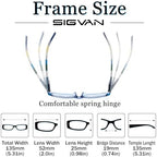 SIGVAN 5 Pack Spring Hinge Reading Glasses Rectangular Fashion Quality Readers for Men and Women (Multicolour 1, 3.00, x)